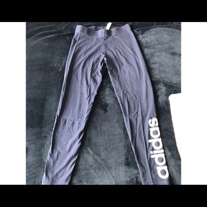 Navy adidas leggings